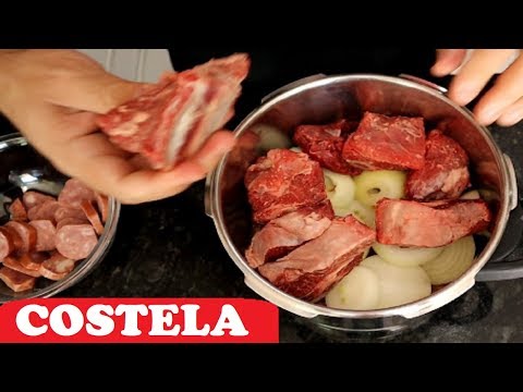 COSTELA ASSADA NA PRESSÃO SEM ÁGUA - A MELHOR QUE VOCÊ JÁ COMEU