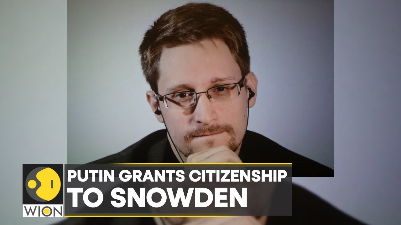 President Putin grants Russian citizenship to US whistleblower Edward Snowden