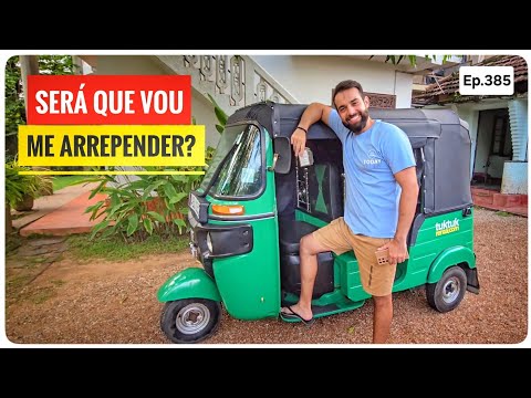 NOVO DESAFIO, VAMOS VIAJAR DE TUK TUK!