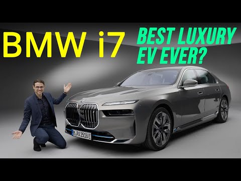 BMW i7 PREMIERE the new king of luxury? all-new 2023 BMW 7-Series comes both as EV and V8 / R6 !