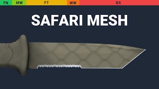 Ursus Knife Safari Mesh Wear Preview