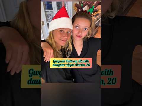 Gwyneth Paltrow with her beautiful daughter Apple Martin over the years #cute