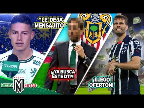 James LE DEJA MENSAJITO a afición del Ame⚠️| ¡¿Chivas YA BUSCA ESTE DT?!😱|¡LLEGÓ OFERTÓN x CANALES!💰