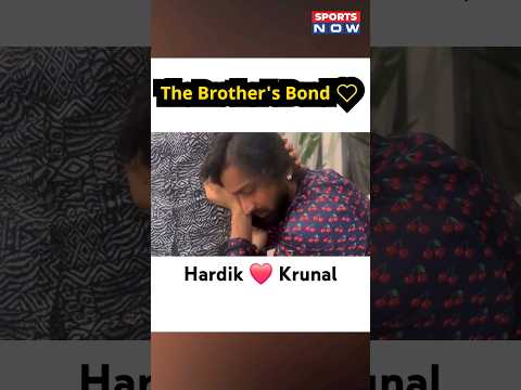Hardik & Krunal The brother's bond❤️ #hardikpandya #krunalpandya #brother #love #shorts #viral #song
