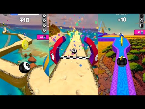 Going Balls | Funny Race Vs Epic Race, Banana Frenzy, Goal Ball All Levels Gameplay Android,iOS