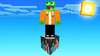 JEDEN BLOK Palion - TRYB KREATYWNY w Minecraft!