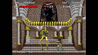 [Unfinished] Haunted Castle, Ver.M (Arcade) - Stages 1-4 - No Damage, No Subweapons
