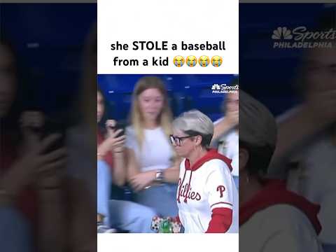 karen stole a baseball..