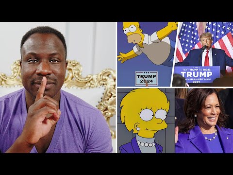 Simpsons Predicted Trump In 2024 in 2015 👁️ & Kamala Harris | Things They're NOT Telling You...