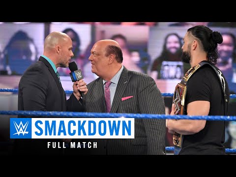 FULL MATCH: Adam Pearce vs. Paul Heyman: SmackDown, Jan. 22,...