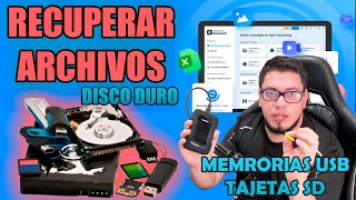 Recuperar Archivos Borrados de tu Disco Duro, USB, Tarjetas microSD Dañadas o Infectadas por Virus
