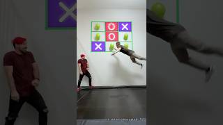 Parkour tic tac toe 🤯 vs @Matt.Larose