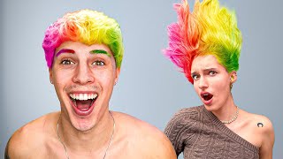 LE HAGO UN CAMBIO DE LOOK EXTREMO A MI NOVIO Y A MI SUEGRA!