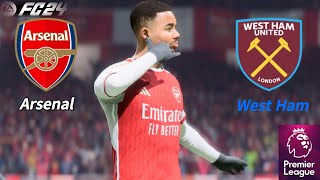 FC 24 /Arsenal vs West Ham / Premier League