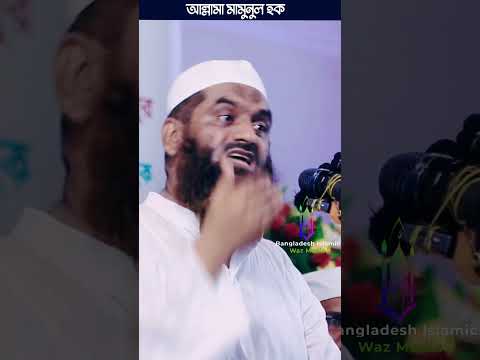 যাদের নাম শুনলে পর্যন্ত বাইরে থেকেআমাদের বুকটা ভয়ে কেঁপে ওঠে || আল্লামা মামুনুল হক #bangladeshiwaz