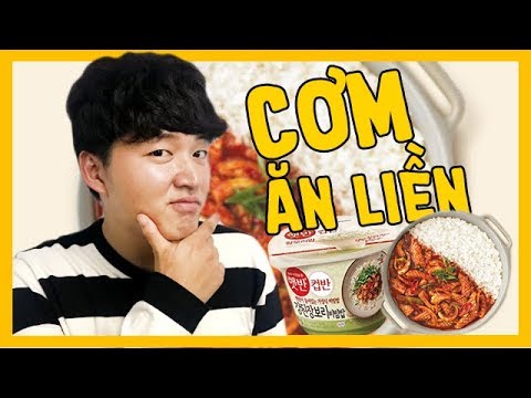 LẦN ĐẦU TIÊN CƠM ĂN LIỀN CÓ MẶT TẠI VIỆT NAM | WOOSSI IN THE KITCHEN
