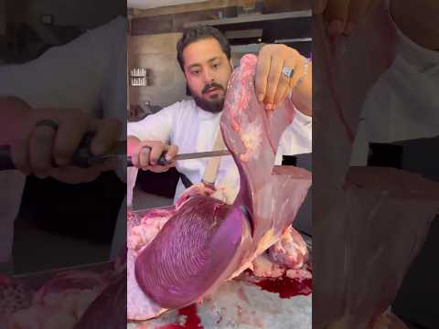 جبت أكبرة كبدة بقرة 🐄 وزنها 13 كيلو وكلتها لوحدي😋🤣