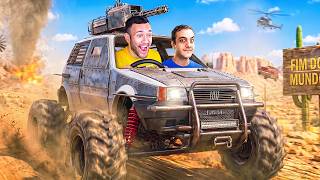 TRANSFORMEI o FIAT UNO em um TANQUE de GU3RRA MONSTRO! Drive Beyond Horizons