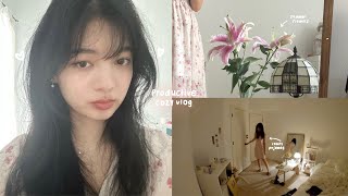 Productive Vlog: How to Spend a Boring Summer, Running Errands, Cozy Tea Party & Comforting Baking