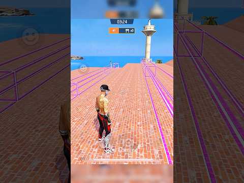 Main map parkour sama yanti malah emosi sampe nangis #freefire #viral