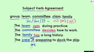 Subject-Verb Agreement Part 5 (explanation with examples)
