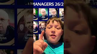 Who will get sacked firet