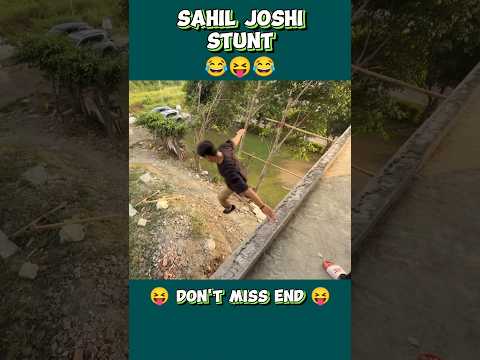 Sahil Joshi Stunt 😱 #souravjoshivlogs #trending #shortfeed #sahiljoshivlogs