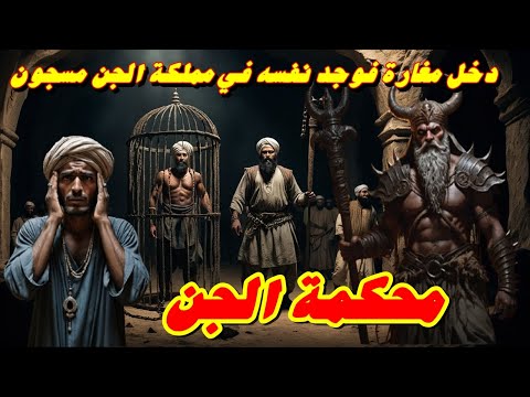 قصة شباب كانو في نزهة فدخلو في كهف فوجدوا محكمة الجن و سجنهم ومحاصرون من الشياطين وهم لايشعرون