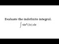 Trigonometric Identities and Integrals