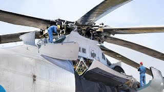 The Scary Process of Starting the World’s Biggest Helicopter Ever Manufactured