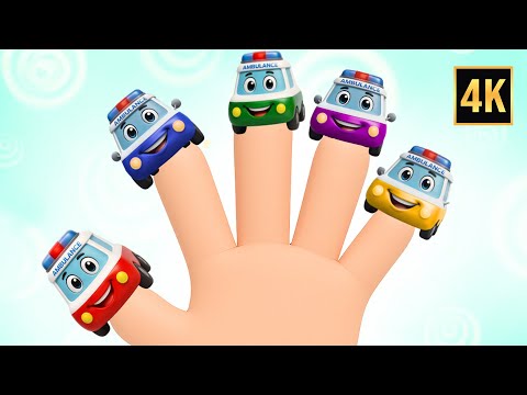 Ambulance Finger Family & More Learning Nursery Rhymes for Kids
