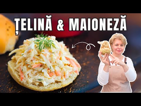 Salată de țelină cu maioneză dietetică - rețetă rapidă cu BlendyGo 3