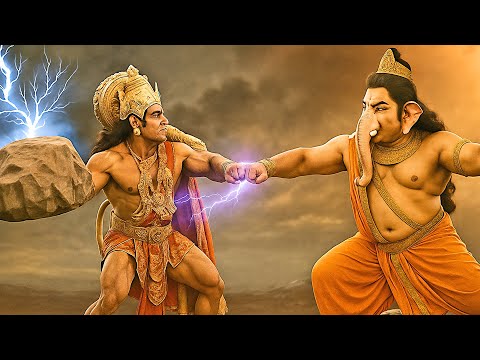 गणेश जी और हनुमान जी बने एक दूसरे के प्राणों के शत्रु | विघ्नहर्ता गणेश | Devotional Hindi Serial