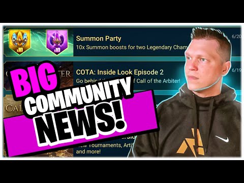 CvC is LIVE & HUGE Community NEWS! | RAID Shadow Legends