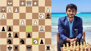 Complicated and Beautiful game by Gukesh against Wei Yi : TATA Steel Chess Master 2024