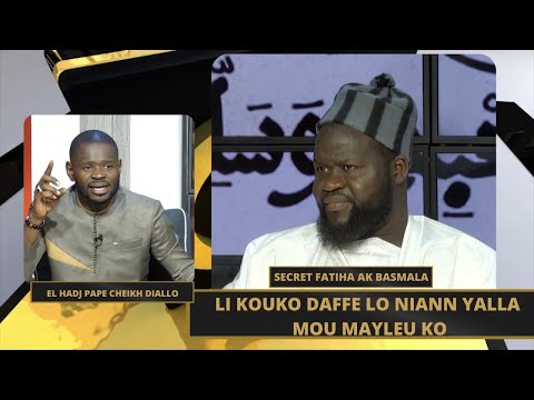 SOLDAROU BAMBA "Les secrets de FATIHA et de BASMALLAH dévoilés par Soldarou Bamba"