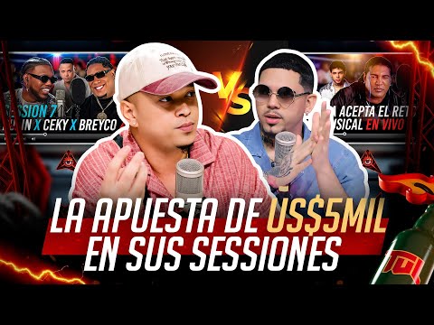 BREYCO VS B ONE POR APUESTA DE 5K US EN SUS SESSIONES DE ALOFOKE (TU VERA LIO PODCAST)