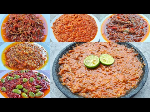 7 Aneka Macam Resep Sambal,, Sangat Recomended Wajib Untuk Di Coba! Terenak Dan Terendul..!!