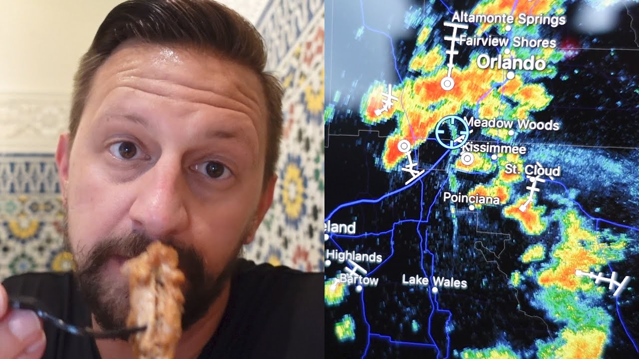 Rainy Day At Disney's EPCOT Looking For Quiet Spots To Brave The Storm At The Food & Wine Festival! The Tim Tracker