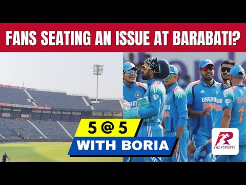 5@5: How is Barabati Stadium shaping up ahead of 2nd ODI | Fans seating an issue?