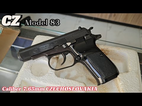 CZ model 83 caliber 7.65mm Pistol Review and Unboxing. #cz83 #32bore