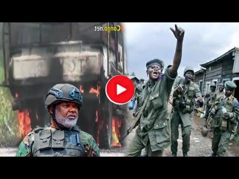 BRAVO WAZALENDO BUKAVU EN FEU 🔥 CORTEGE DE C. NAANGA VIENT D'ETRE BOMBARDÉ À...