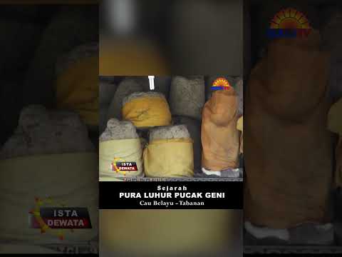 Sejarah Pura Luhur Pucak Geni, Cau Belayu Tabanan