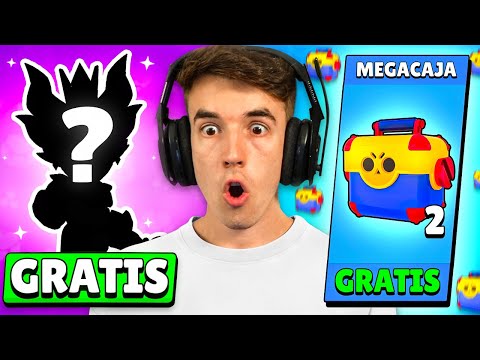 CONSIGUE UNA NUEVA SKIN *GRATIS* Y 2 MEGACAJAS POR SORPRESA en BRAWL STARS