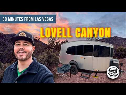Boondocking near Vegas in Airstream Basecamp 20X with Starlink Mini Setup