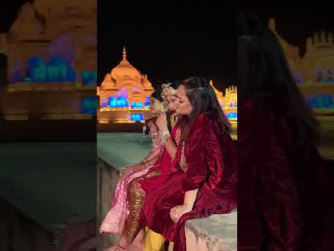 Behind the scenes "Hai Mere Geet Tere Liye Radha" #songshoot #shorts #swastimehul #vrindavan