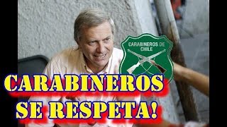 Jose Antonio Kast : CARABINEROS SE RESPETA.