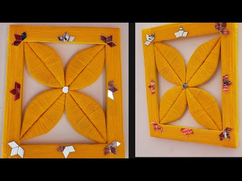 DIY Wall Hanging || Ganpati Decoration || Diy Wall Decor || Wool Craft || Diwali decoration