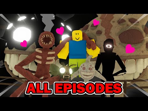 DOORS FLOOR 2, BUT IT IS FRIENDLY (all episodes)! Roblox Animation