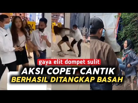 Viral Pencopet Cantik Tertangkap Basah Simpan HP Emak-Emak Dalam Tas